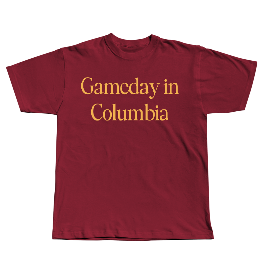 Stephens College Softball Cardinal Gameday Tee - #32 Leanna Mitts