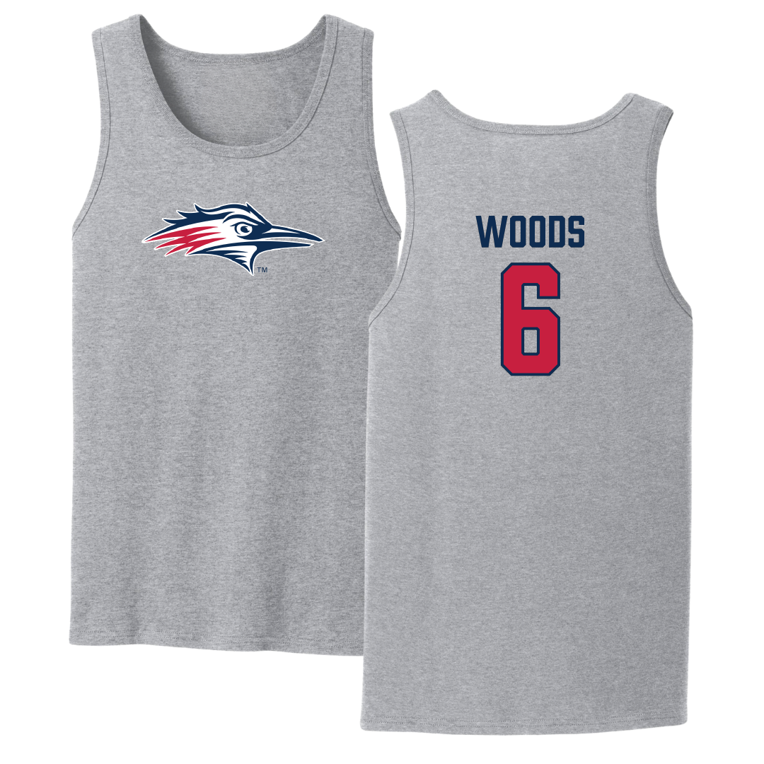Metropolitan State University of Denver Soccer Sport Gray Tank Top - #6 Maya Woods