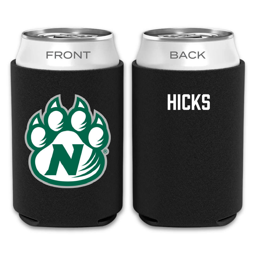 Northwest Missouri State University TF and XC Black Can Cooler - Jaeger Hicks