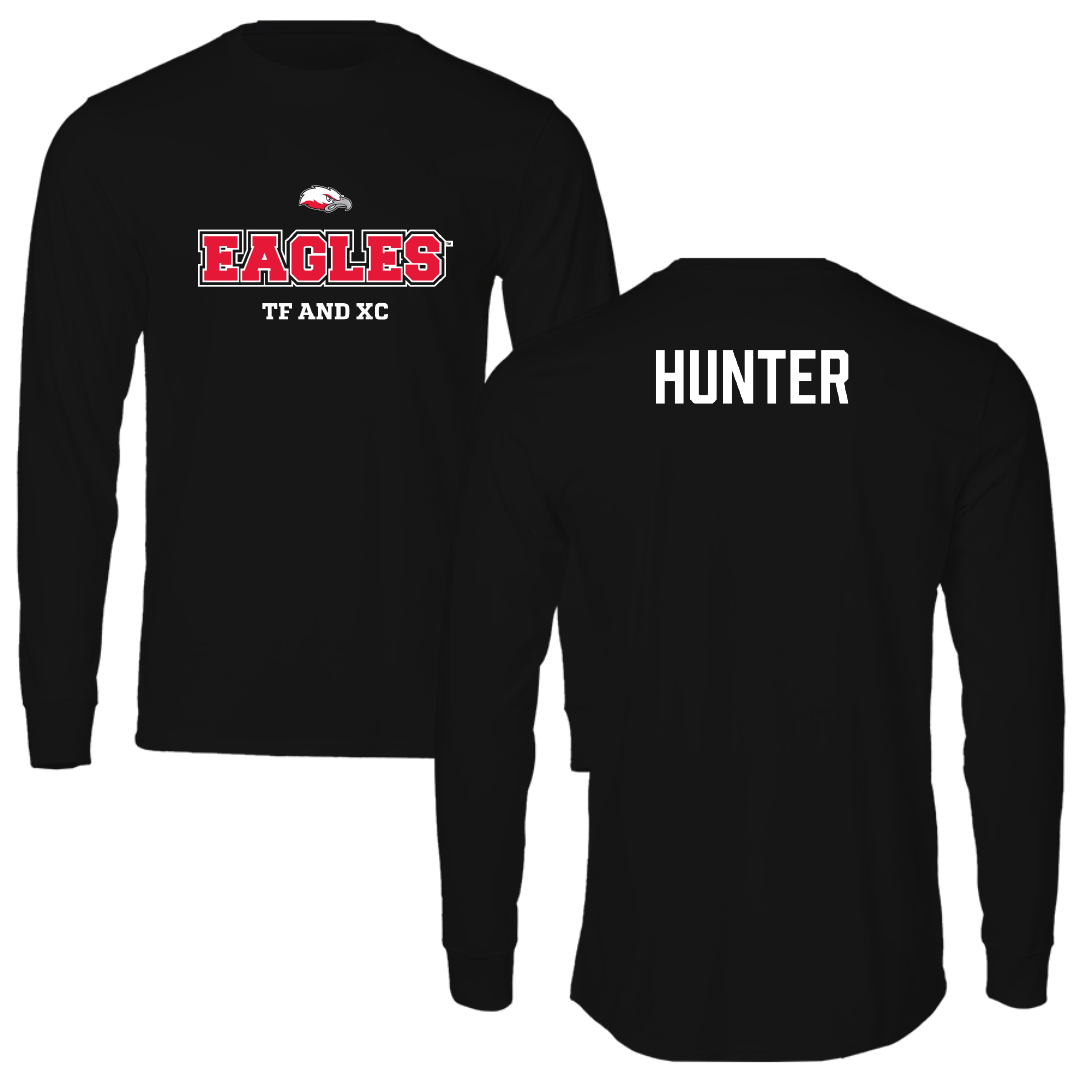 Biola University TF and XC Black Performance Long Sleeve - Caden Hunter