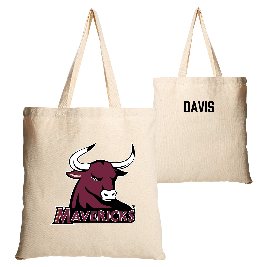 Colorado Mesa University TF and XC Tan Canvas Tote Bag - Dillon Davis