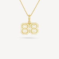 Gold Presidents Pendant and Chain - #88 Ja’Ryan Wallace