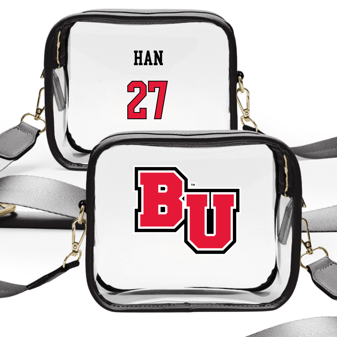 Biola University Baseball Black Clear Stadium Bag - #27 Ryan Han