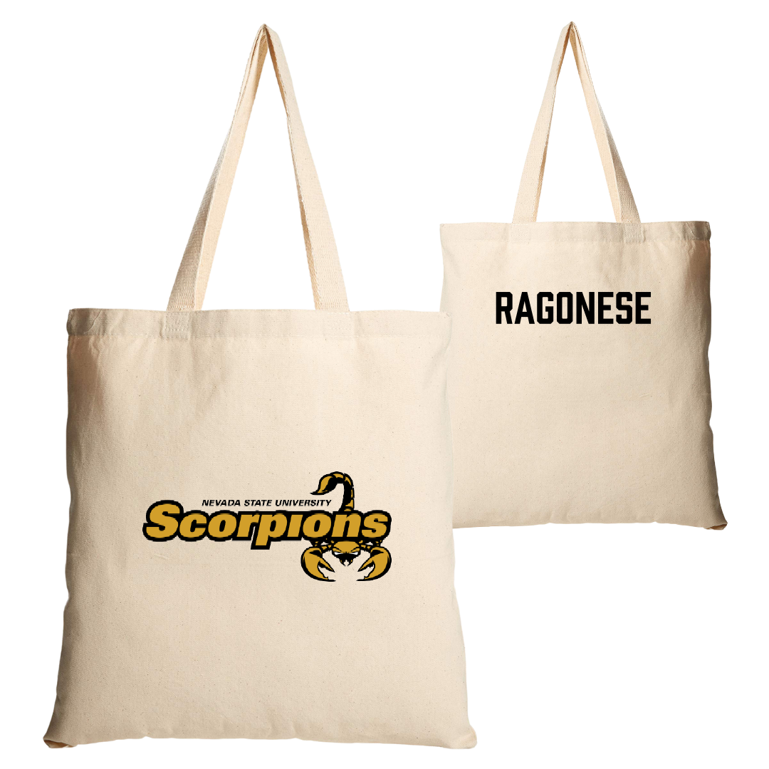Nevada State University TF and XC Tan Scorpions Canvas Tote Bag - Cade Ragonese