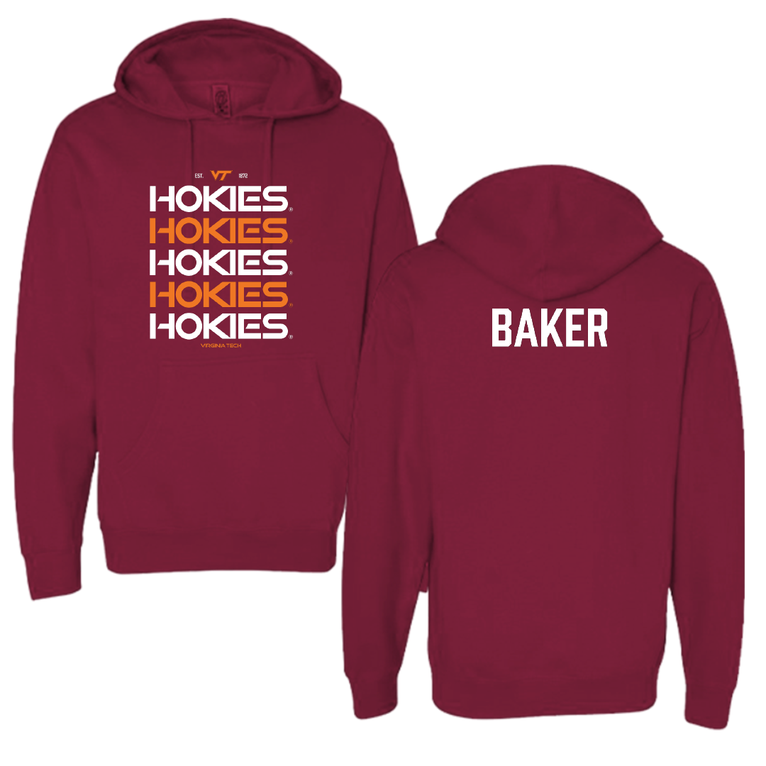 Virginia Tech Golf (M) Maroon General Hoodie - Benjamin Baker