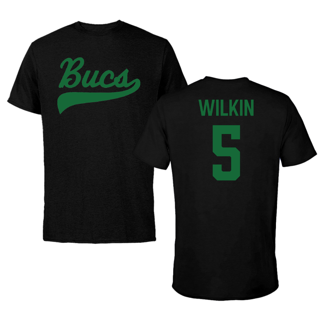 Shelton State Community College Basketball (M) Black Performance Tee - #5 Anderson Wilkin