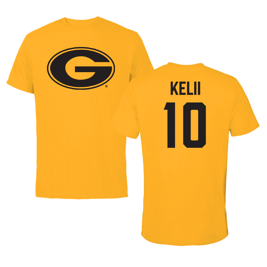 Grambling State University Volleyball Gold Tee - #10 Leisey Kelii