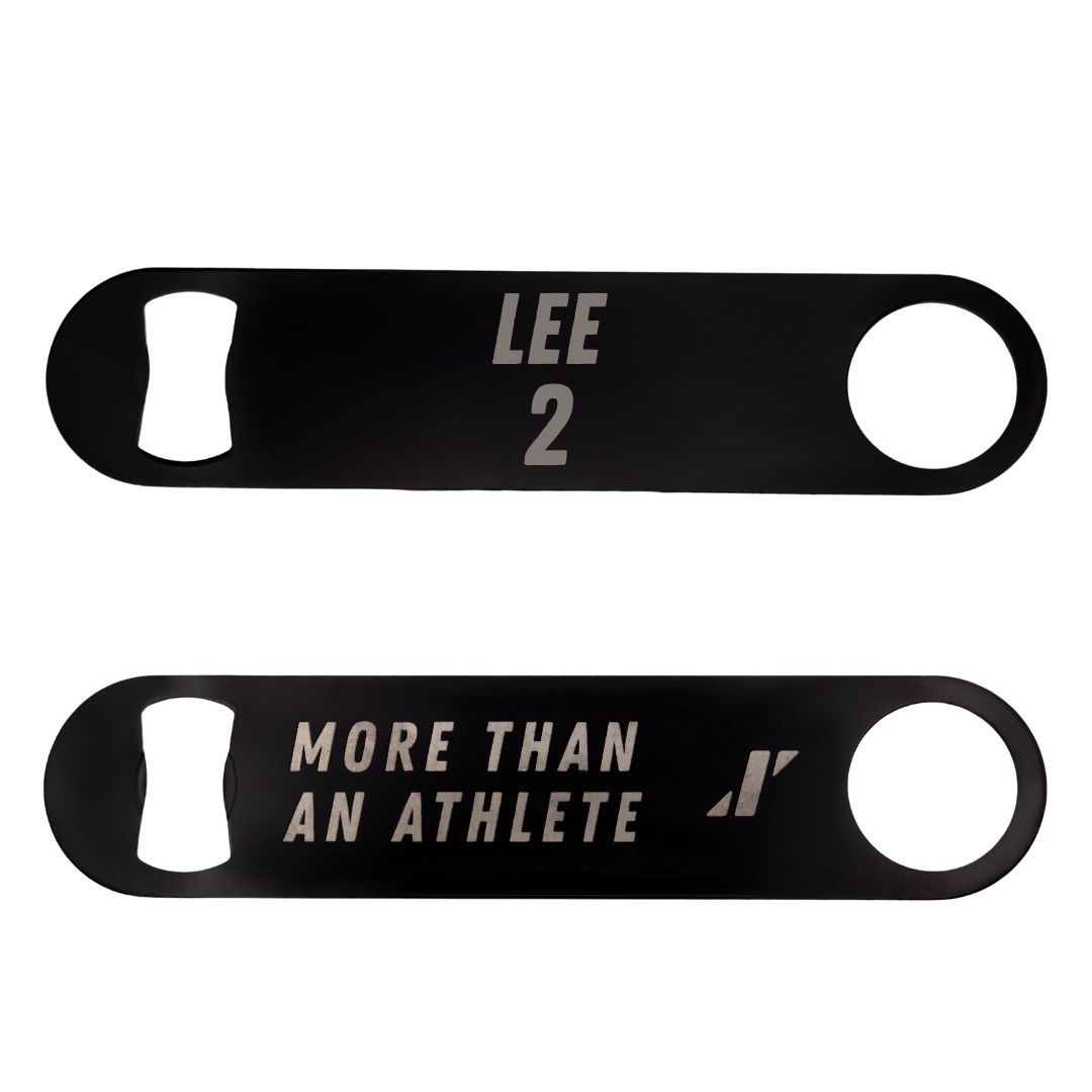 Southern Methodist University Soccer Black Bottle Opener - #2 Kaya Lee