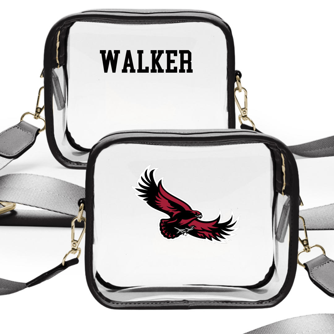 Saint Joseph's University Cheer Black Clear Stadium Bag - Kayla Walker