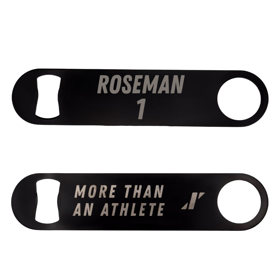 Basketball (M) Black Bottle Opener - #1 AJ Roseman