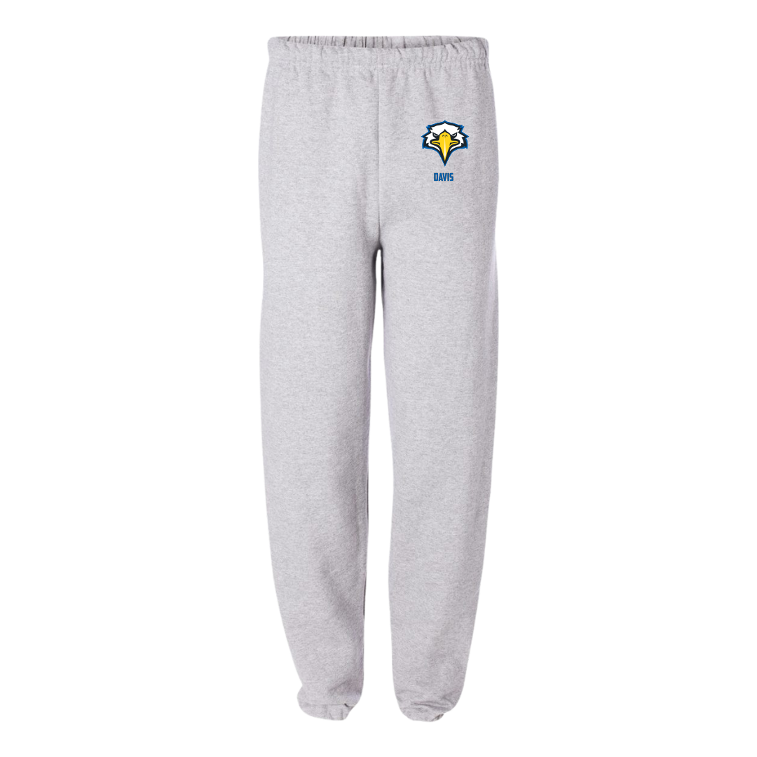 Morehead State University Baseball Light Gray Sweatpants - #20 Ethan Davis
