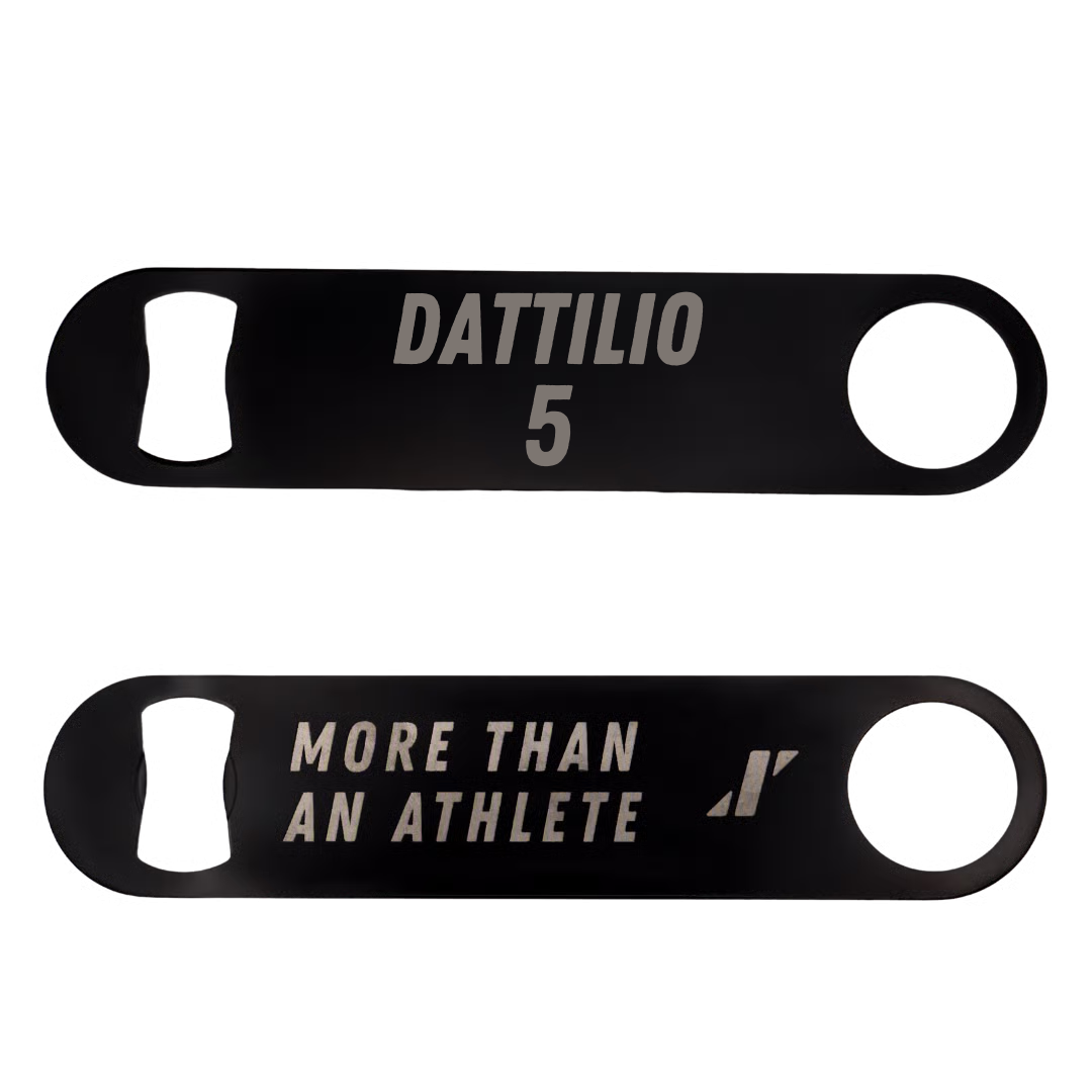 Football Black Bottle Opener - #5 Ethan Dattilio