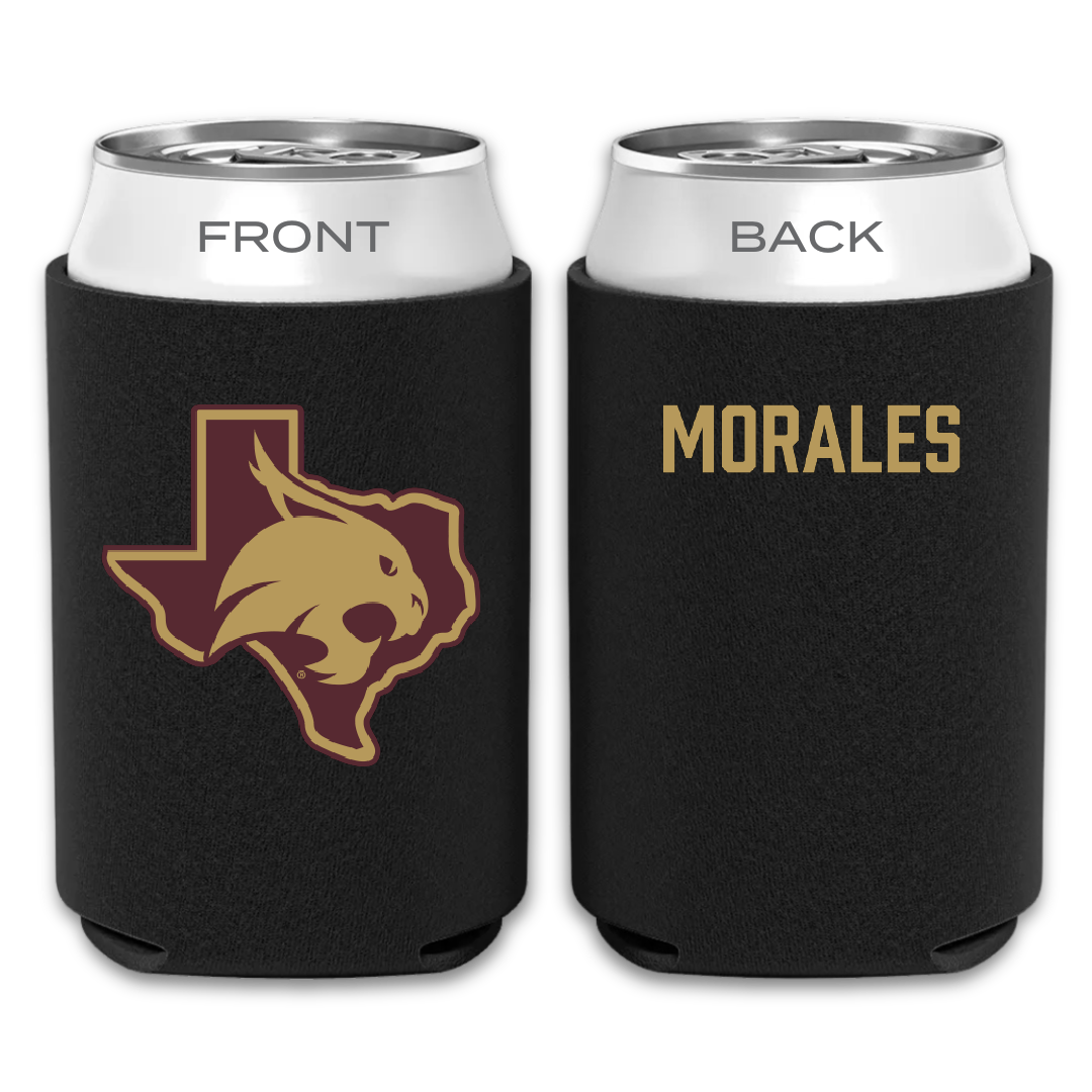 Texas State University TF and XC Black Can Cooler - Nathaniel Morales