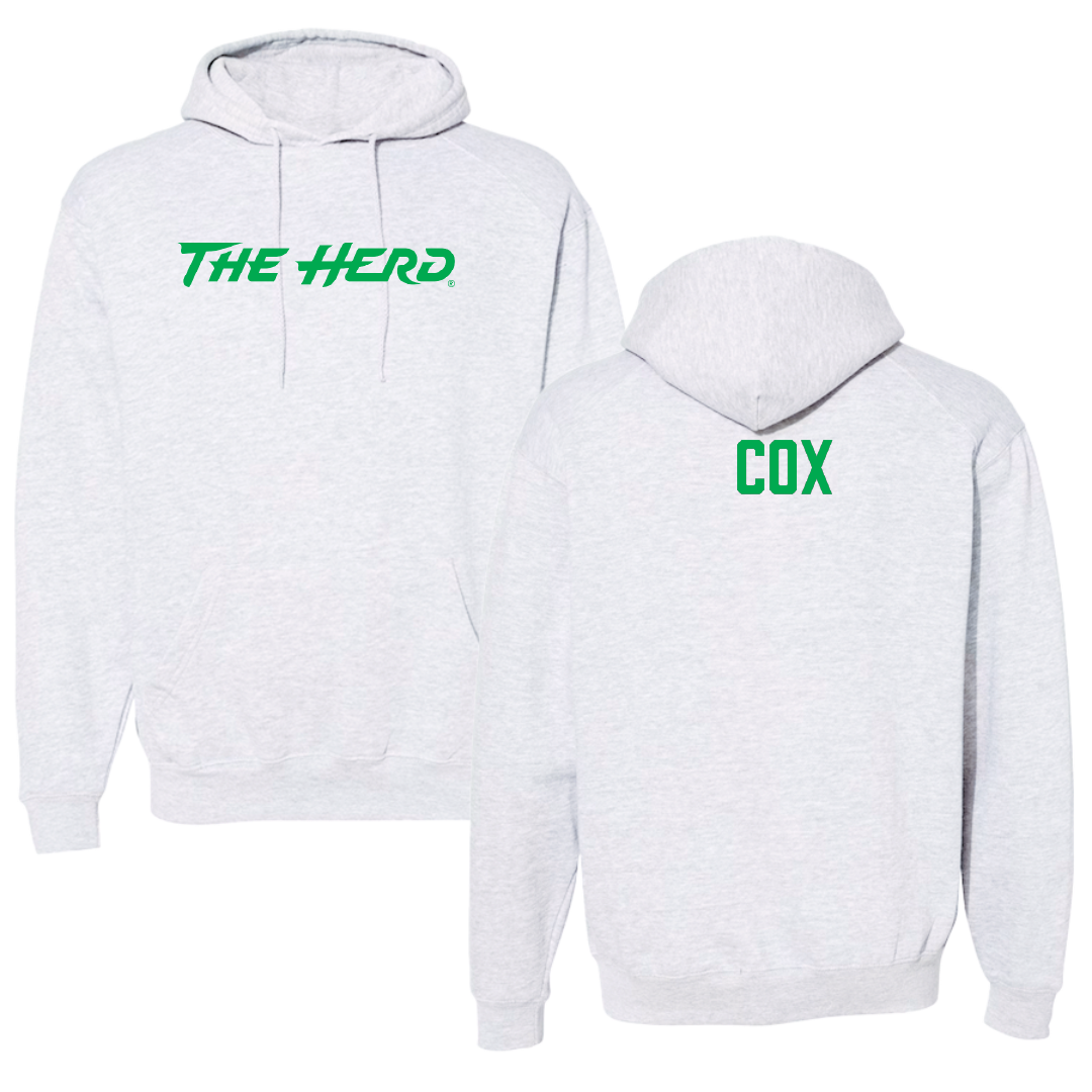 Marshall University TF and XC Light Gray Hoodie - Izaak Cox