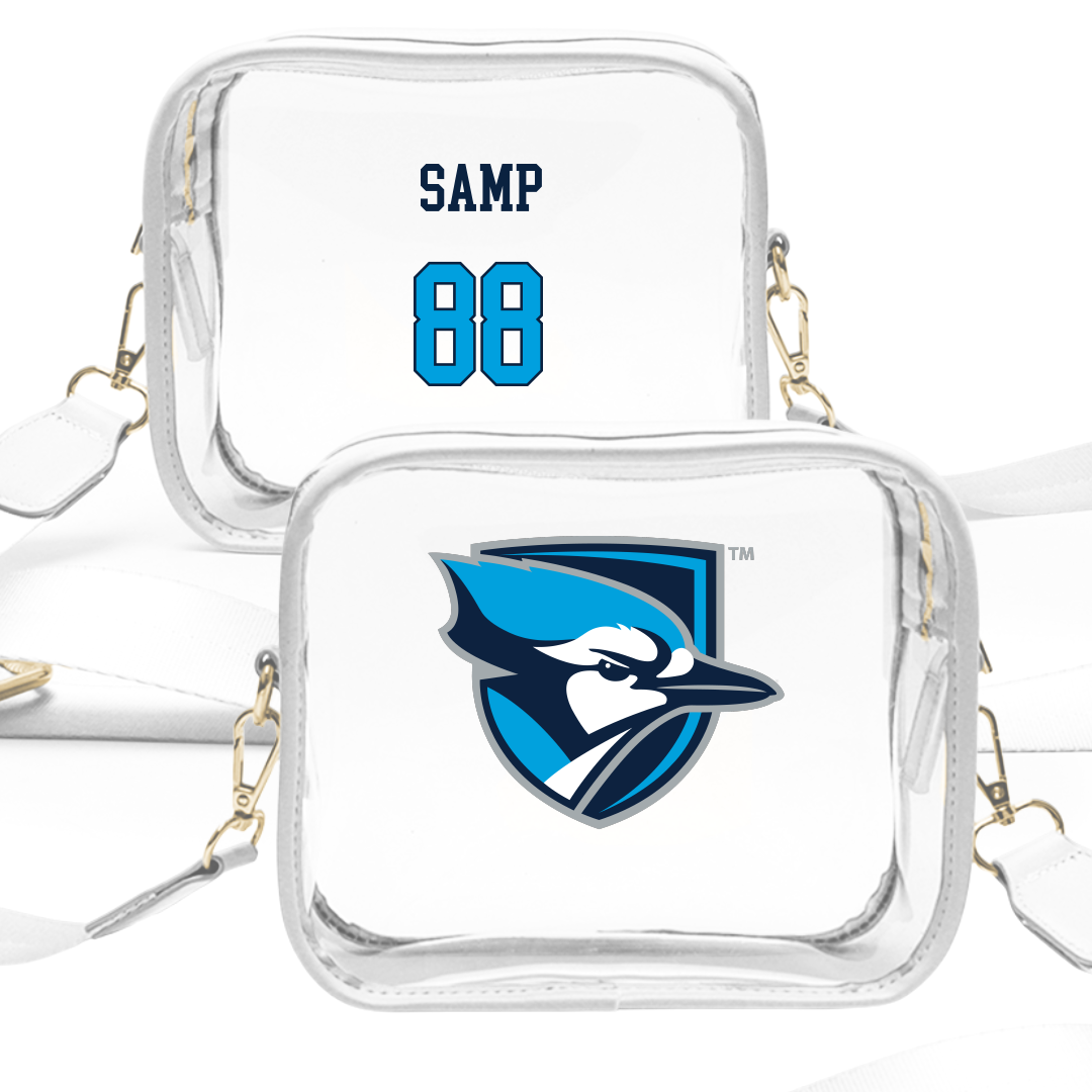 Elmhurst University Football White Clear Stadium Bag - #88 Billy Samp