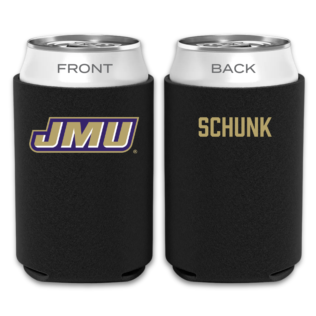 James Madison University TF and XC Black Can Cooler - Sydney Schunk