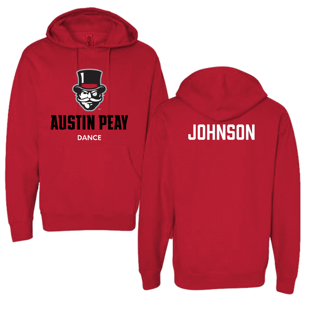Austin Peay State University Dance Red Hoodie - Bryleigh Johnson
