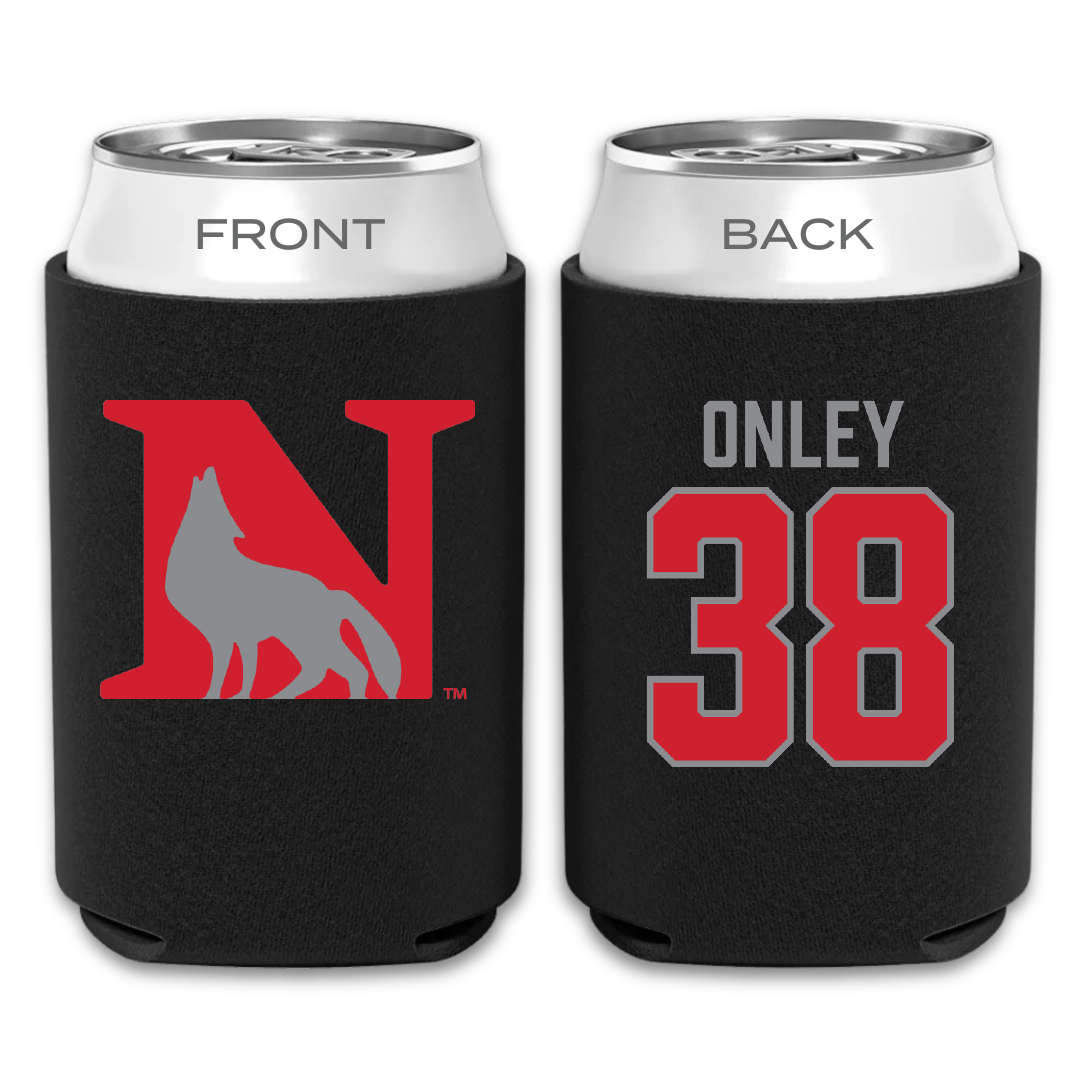 Newberry College Football Black Can Cooler - #38 Deontray Onley