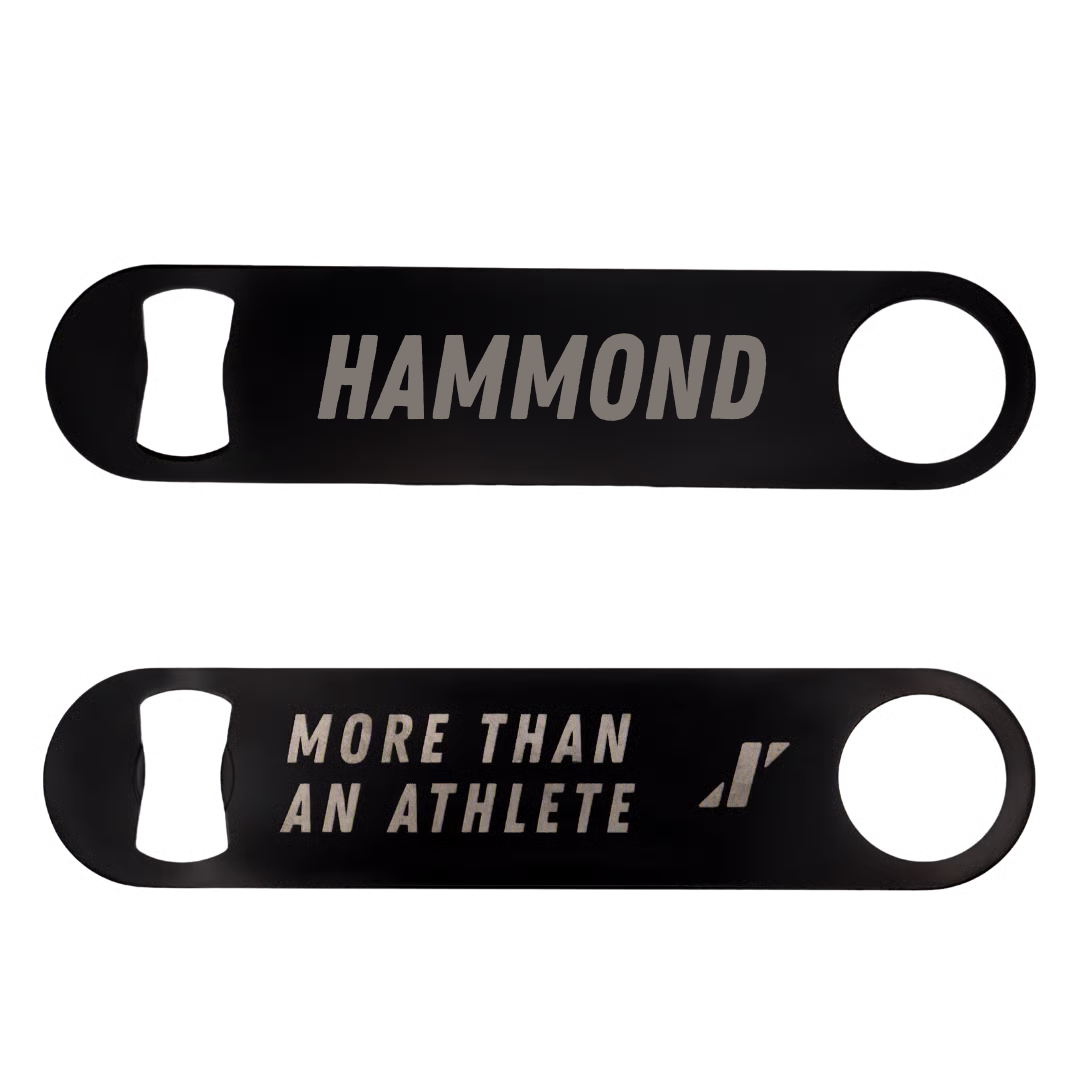 Tennis Black Bottle Opener - Kasie Hammond