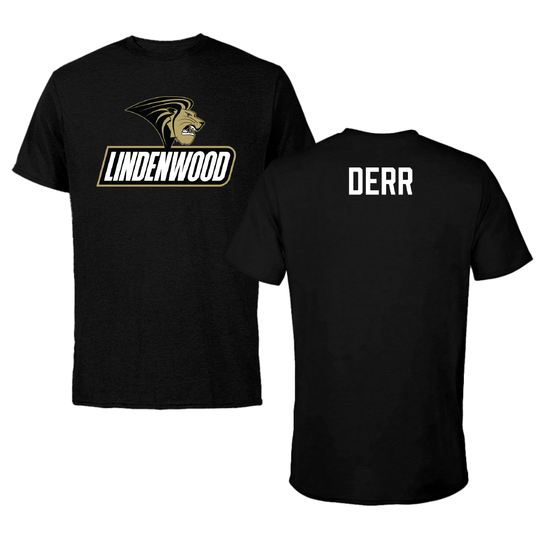 Lindenwood University Dance Black Tee - Paige Derr
