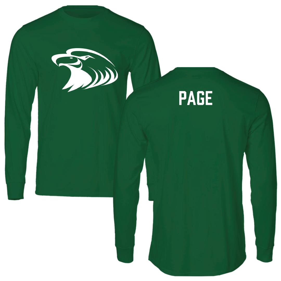 Central Methodist University Wrestling Green Long Sleeve - Christina Page