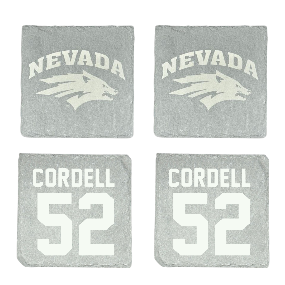University of Nevada Softball Stone Coaster (4 Pack)  - #52 Avery Cordell