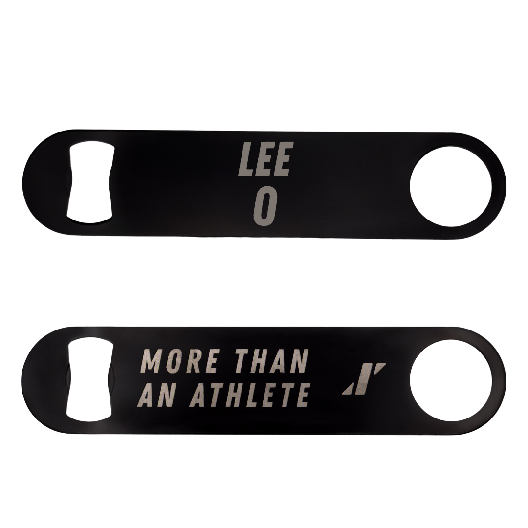 University of Illinois Soccer Black Bottle Opener - #0 Izzy Lee