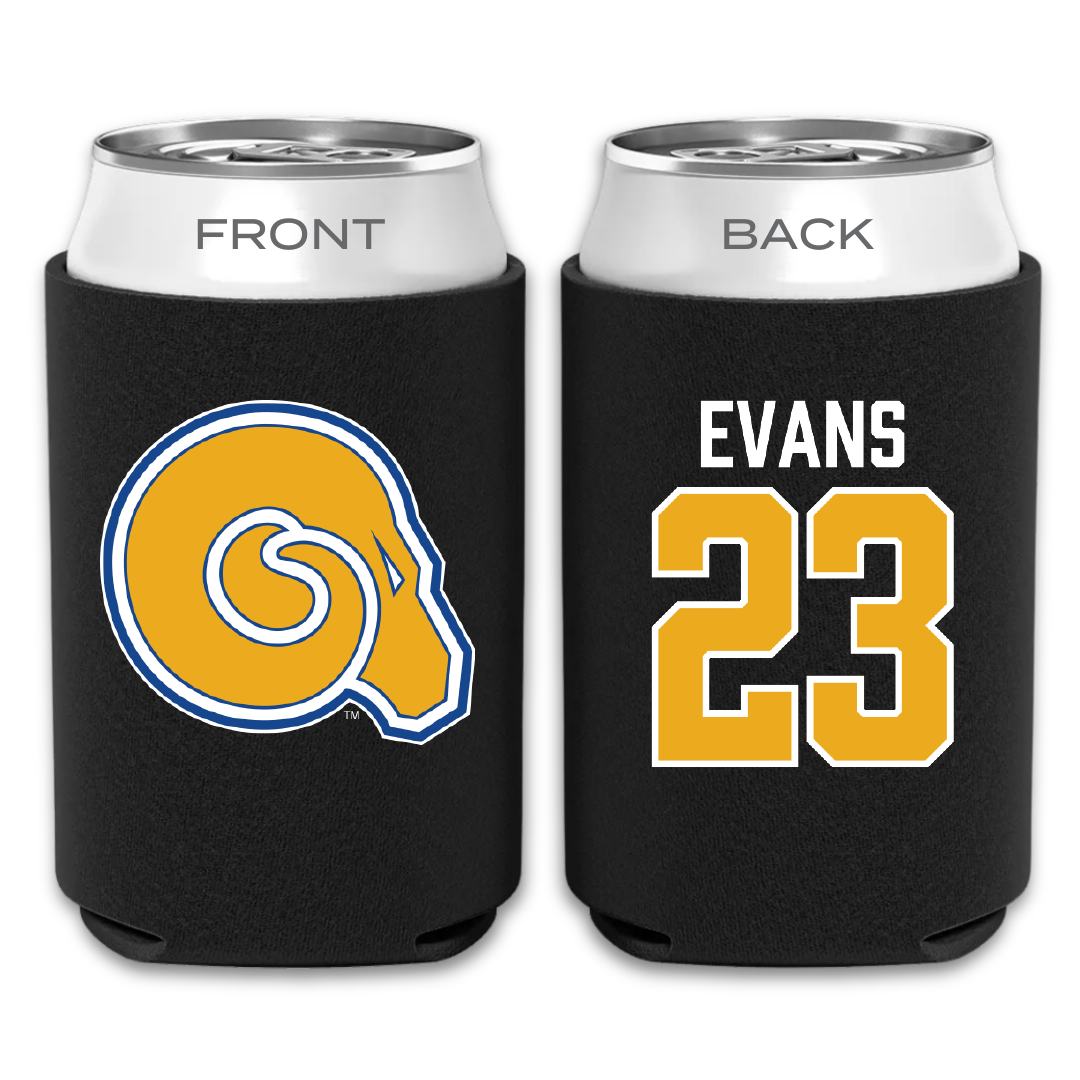 Albany State University Basketball Black Can Cooler - #23 Cameron Evans