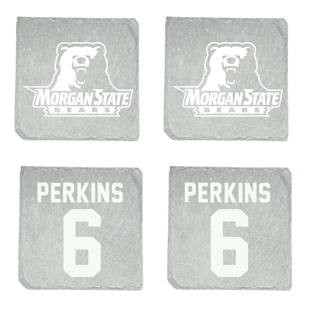 Morgan State University Acrobatics & Tumbling Stone Coaster (4 Pack)  - #6 Lauren Perkins