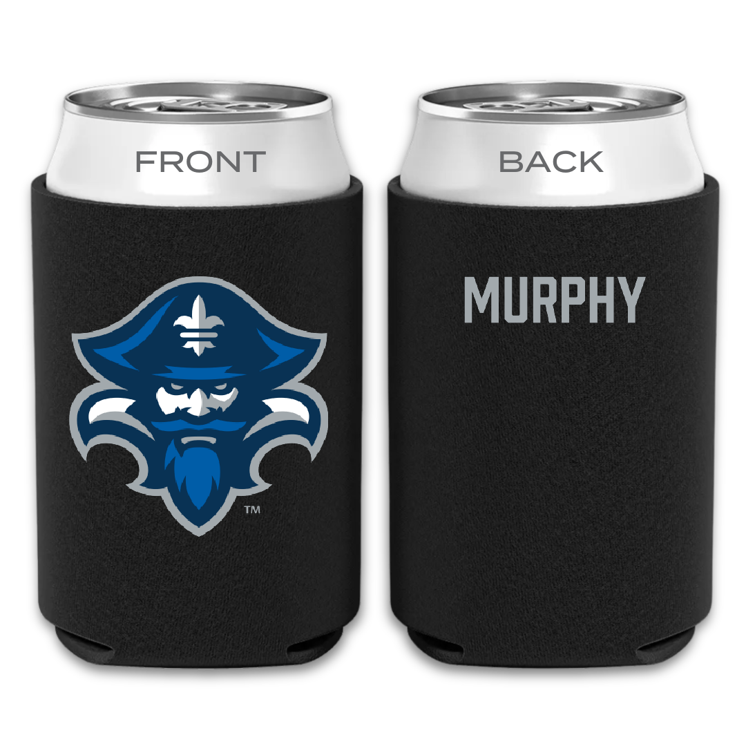 University of New Orleans TF and XC Black Can Cooler - Christopher Murphy