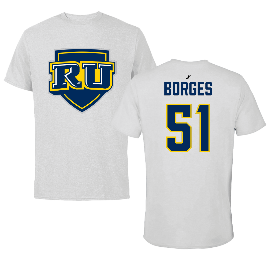 Regis University (Colorado) Baseball Light Gray Tee - #51 Carson Borges