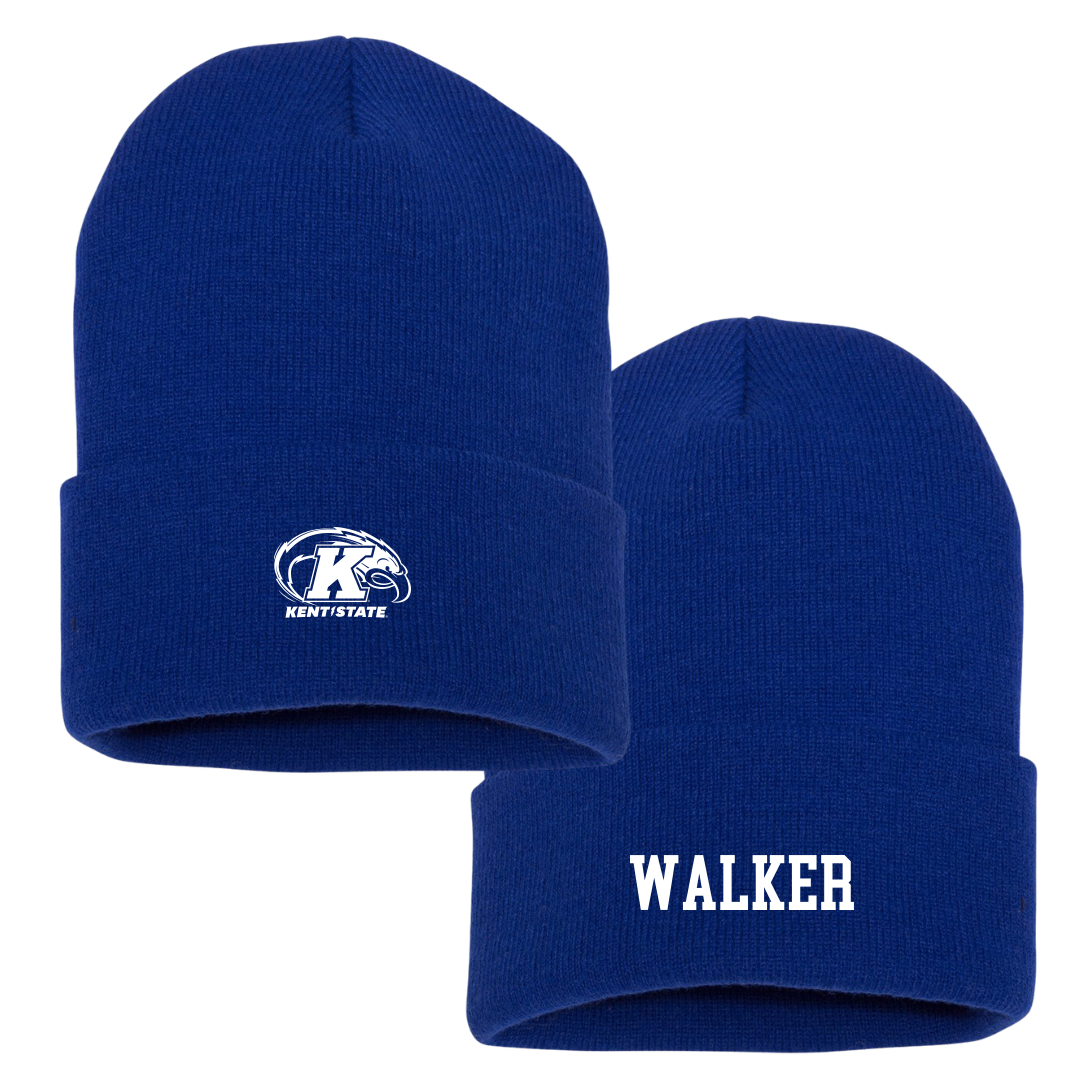 Kent State University Volleyball (W) Blue Beanie - #15 Sydney Walker