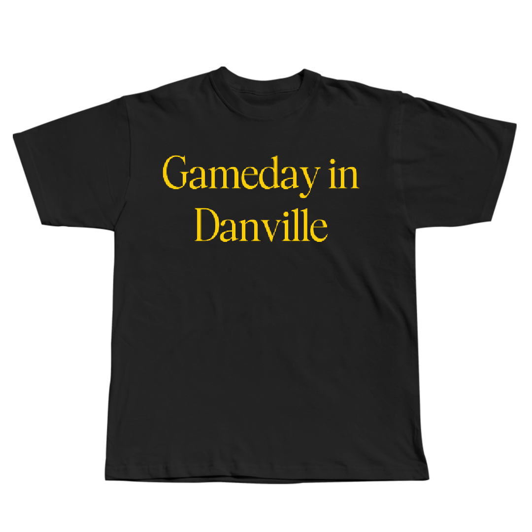 Centre College Football Black Gameday Tee - #8 Carson Combs