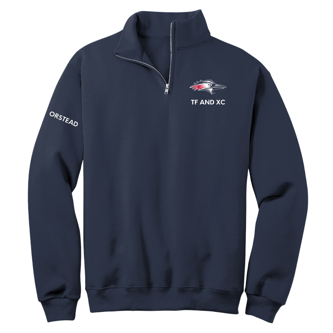 Metropolitan State University of Denver TF and XC Navy Quarter-Zip - Audrey Orstead