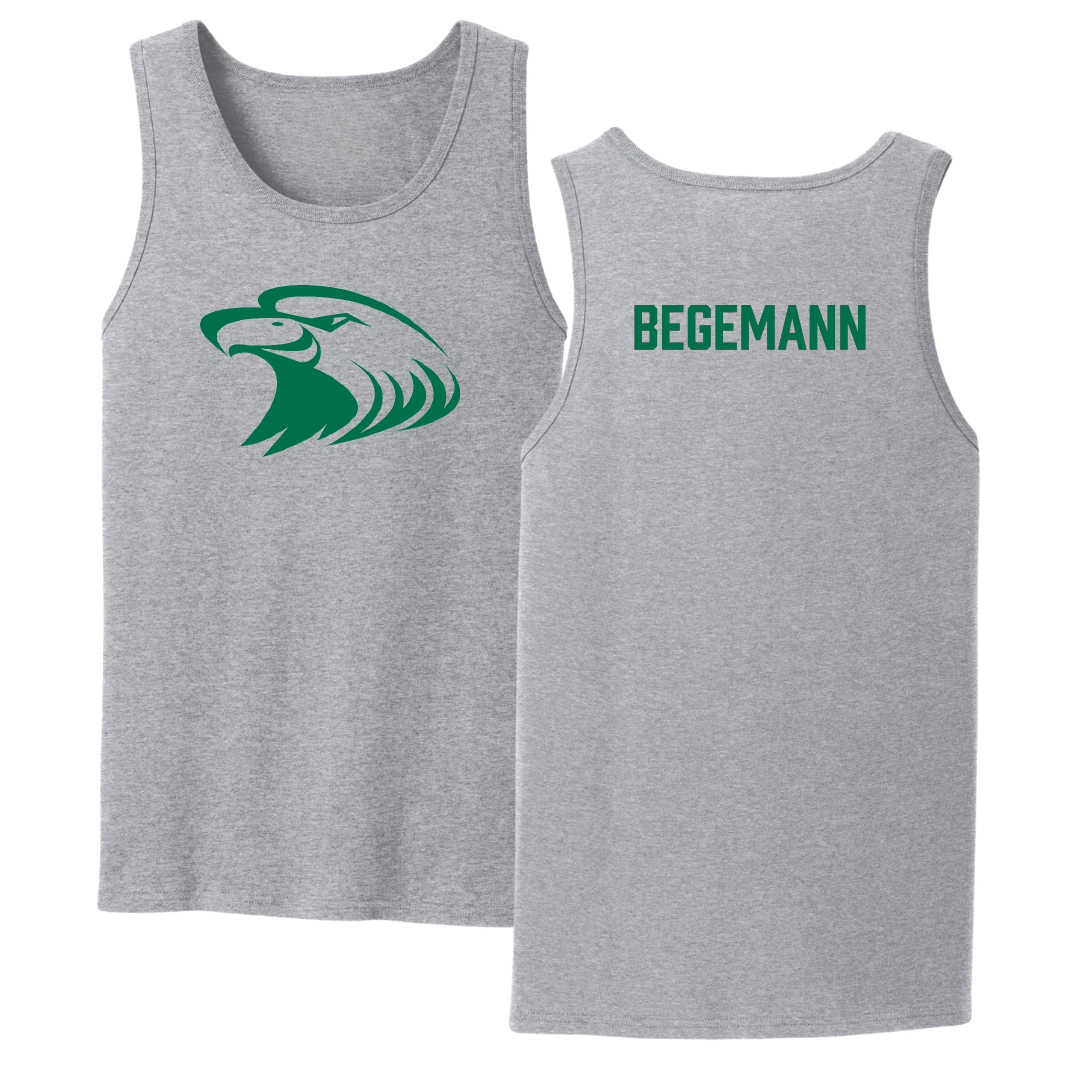Central Methodist University Wrestling Sport Gray Tank Top - Emmy Begemann