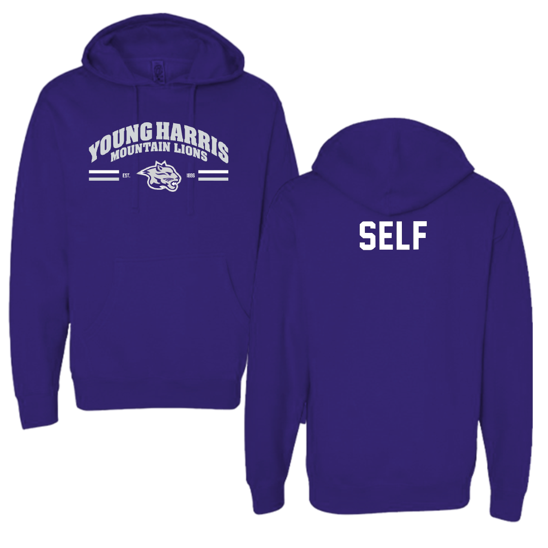 Young Harris College Cheer Purple General Hoodie - Abrianna Self