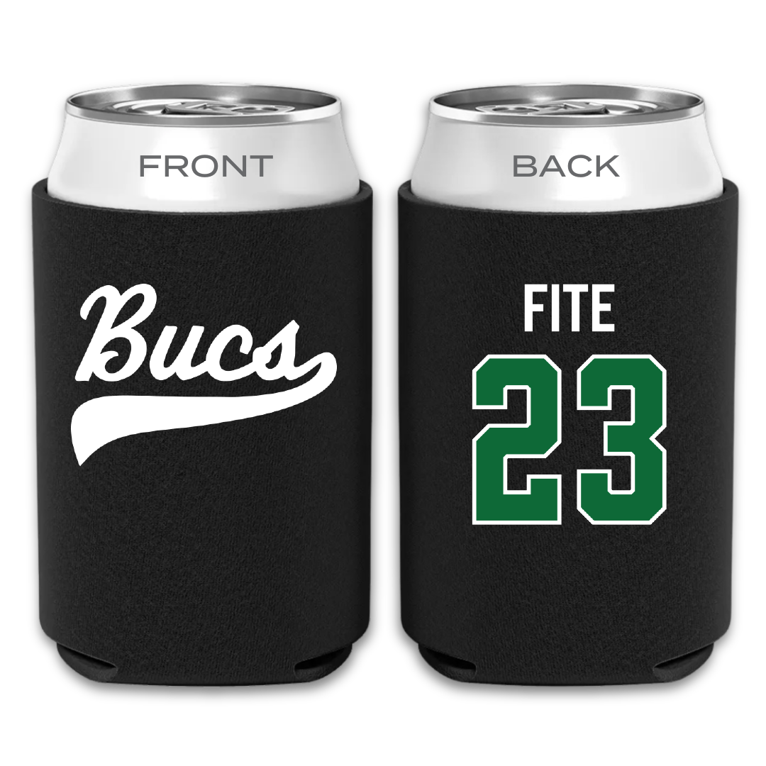 Shelton State Community College Baseball Black Can Cooler - #23 Cray Fite
