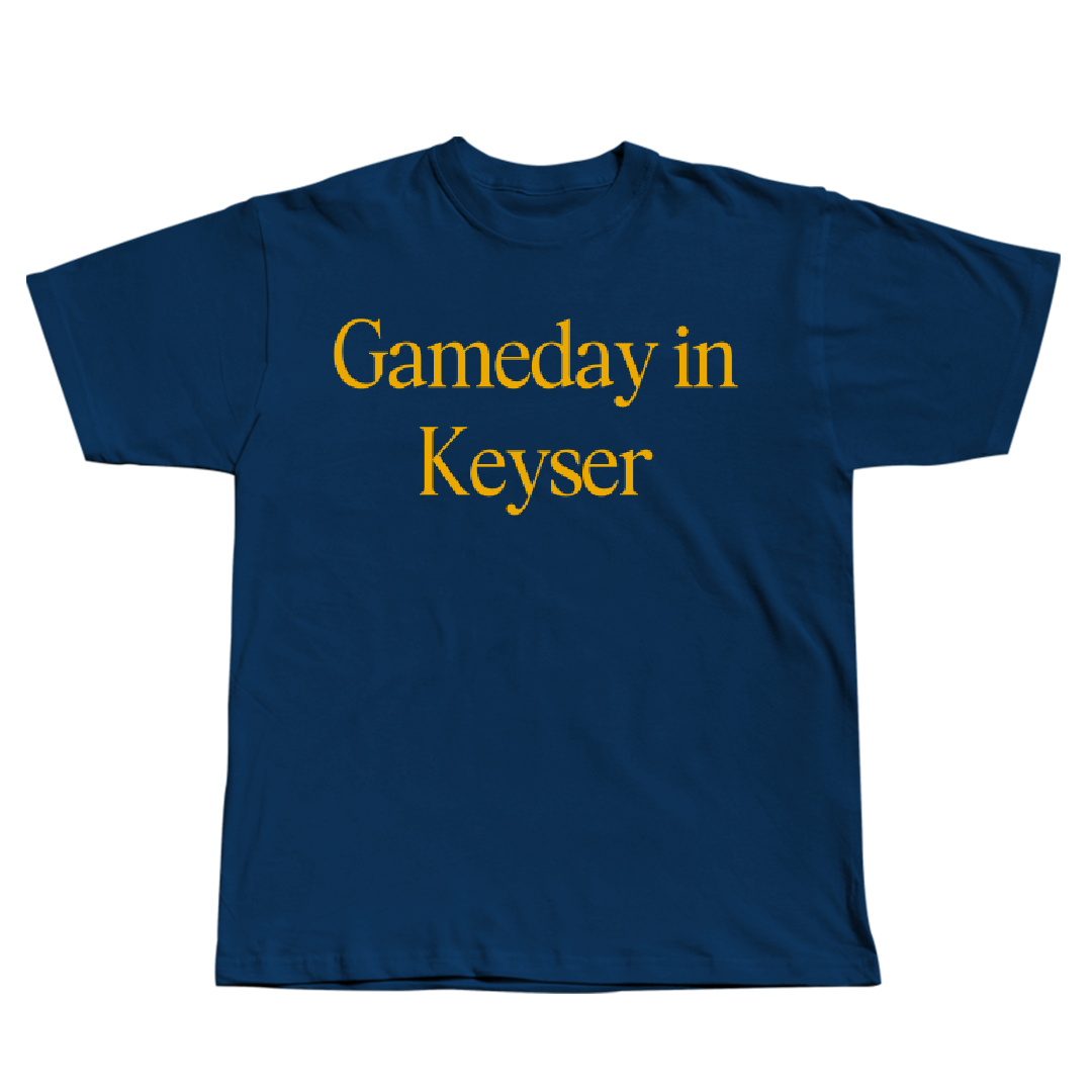 Potomac State College TF and XC Navy Gameday Tee - Michael Bowman