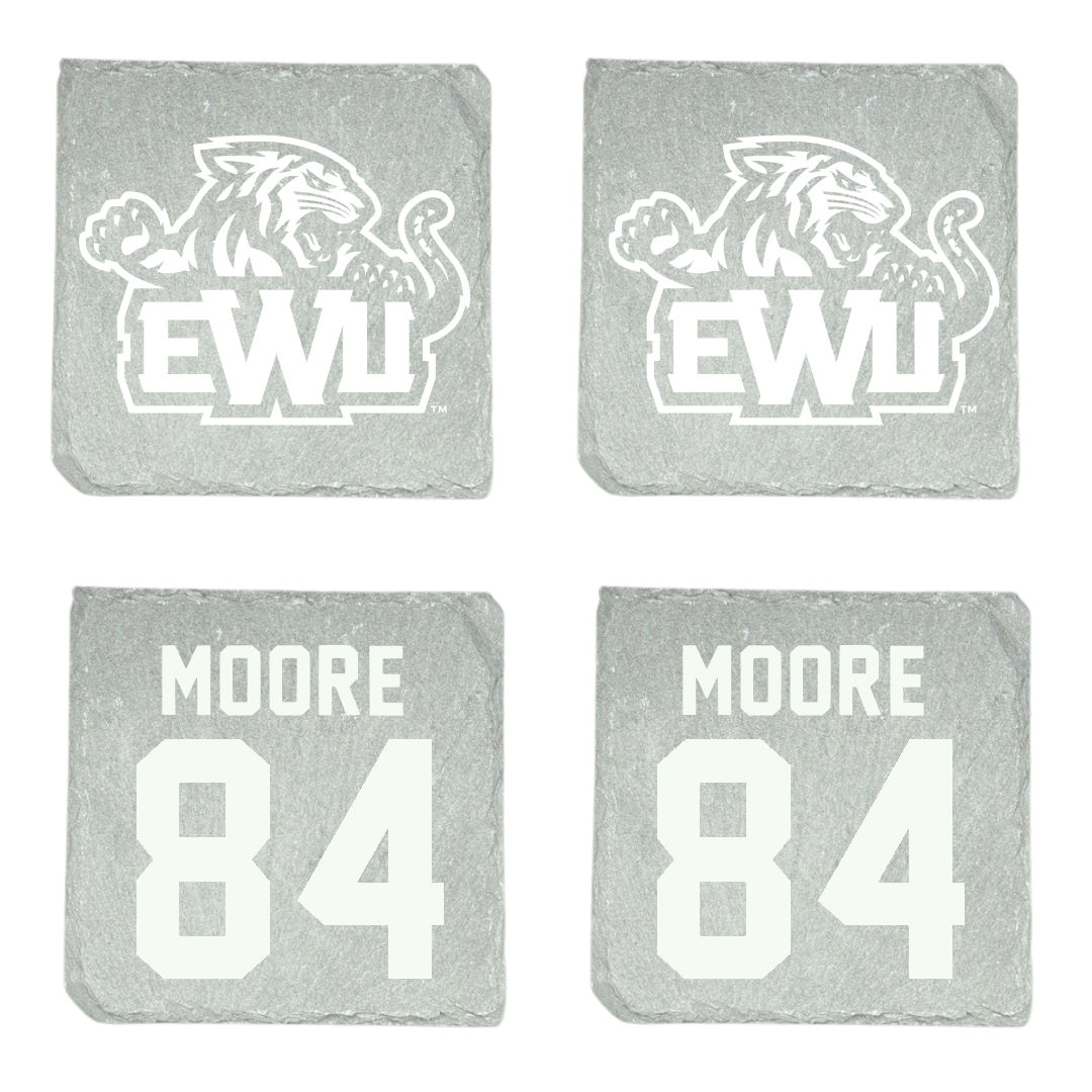 Edward Waters University Football Stone Coaster (4 Pack)  - #84 G'Karion Moore