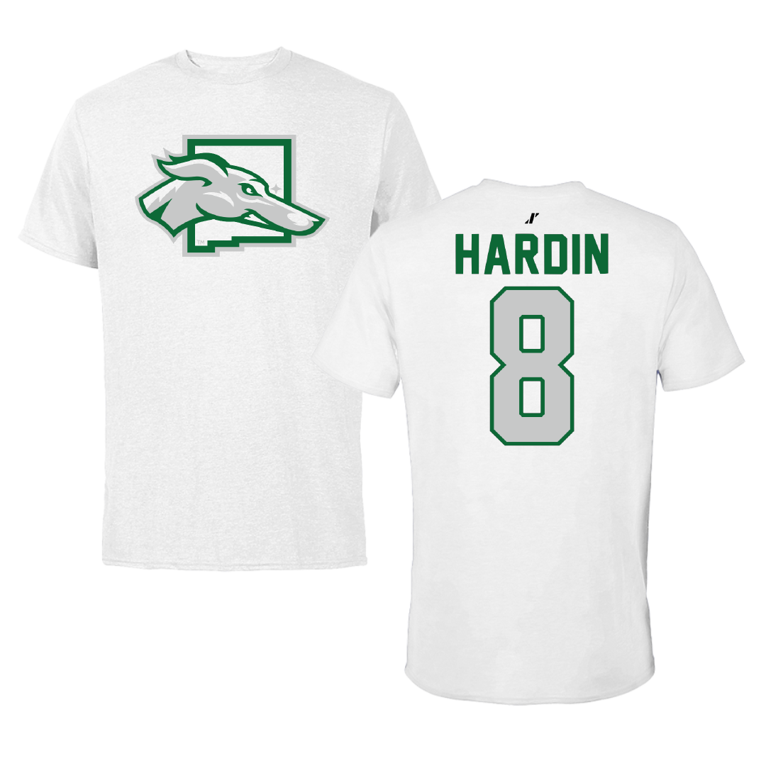 Eastern New Mexico University Softball White Tee - #8 Skylar Hardin