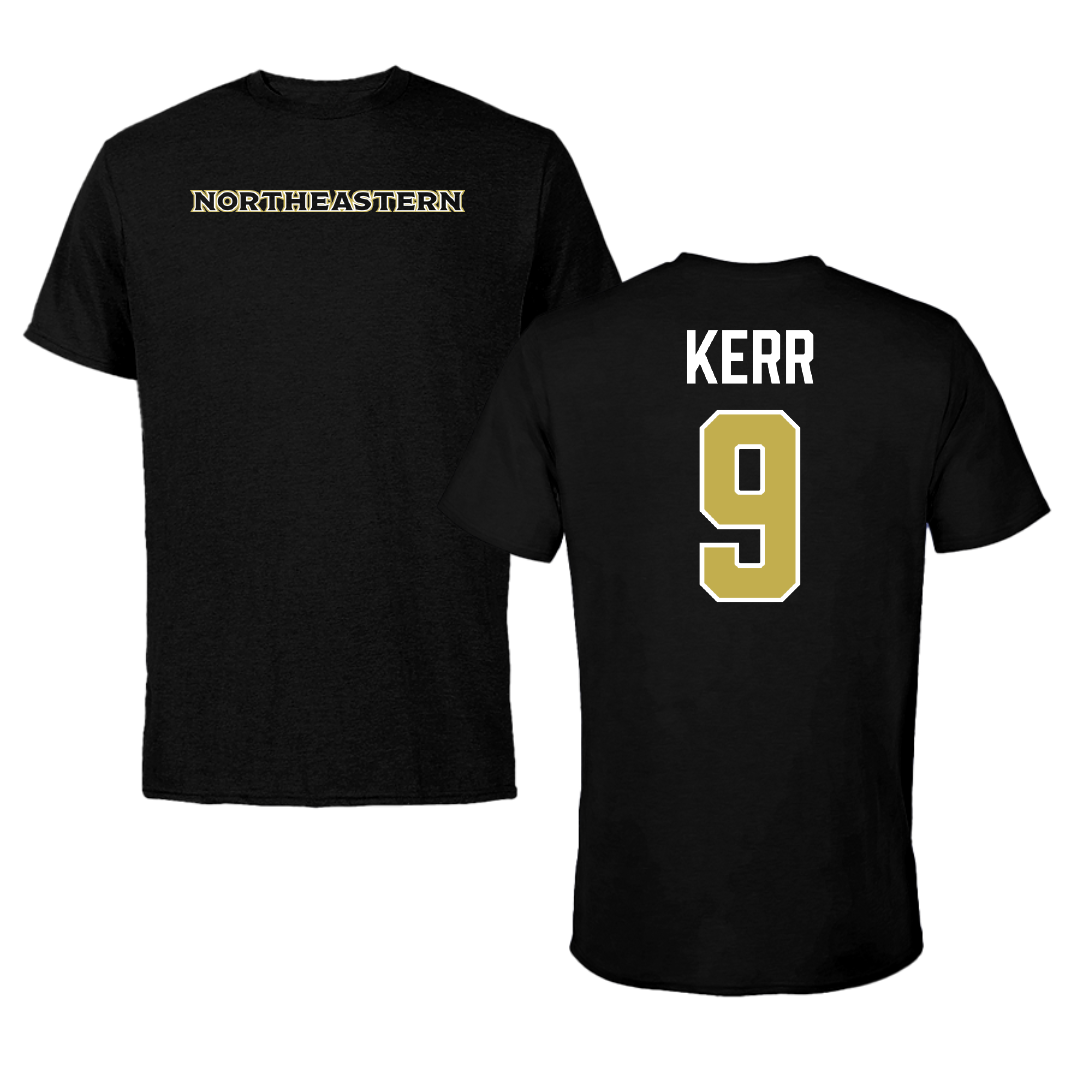 Northeastern Junior College Volleyball (W) Black Performance Tee - #9 Kennedy Kerr