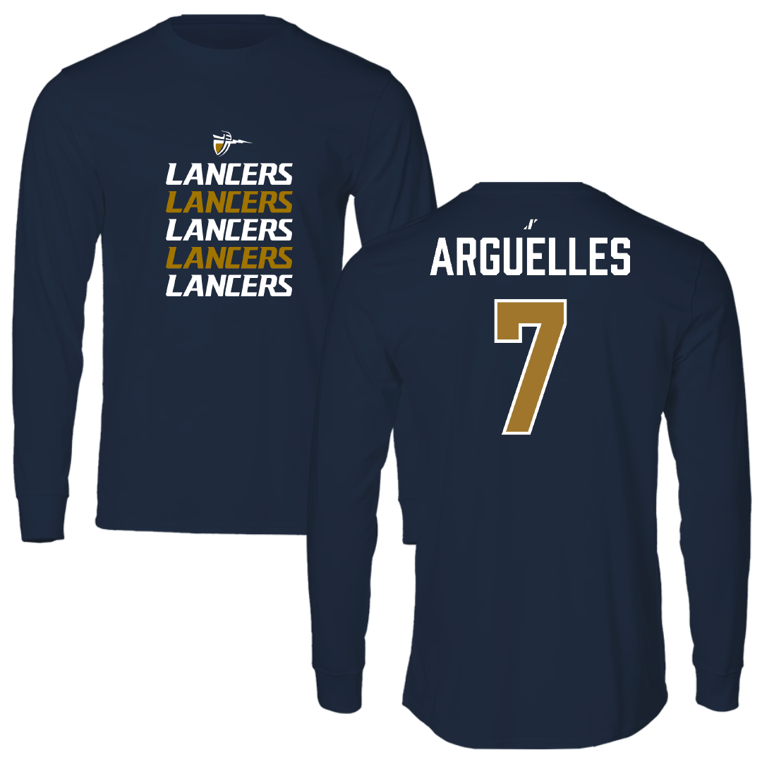 California Baptist University Stunt Navy General Performance Long Sleeve - #7 Bianca Arguelles