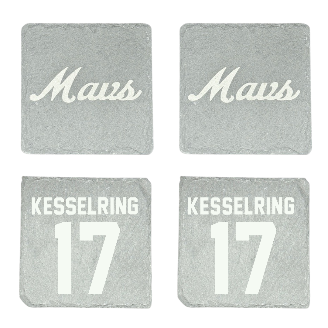 Mercy University Lacrosse (M) Stone Coaster (4 Pack)  - #17 Brody Kesselring