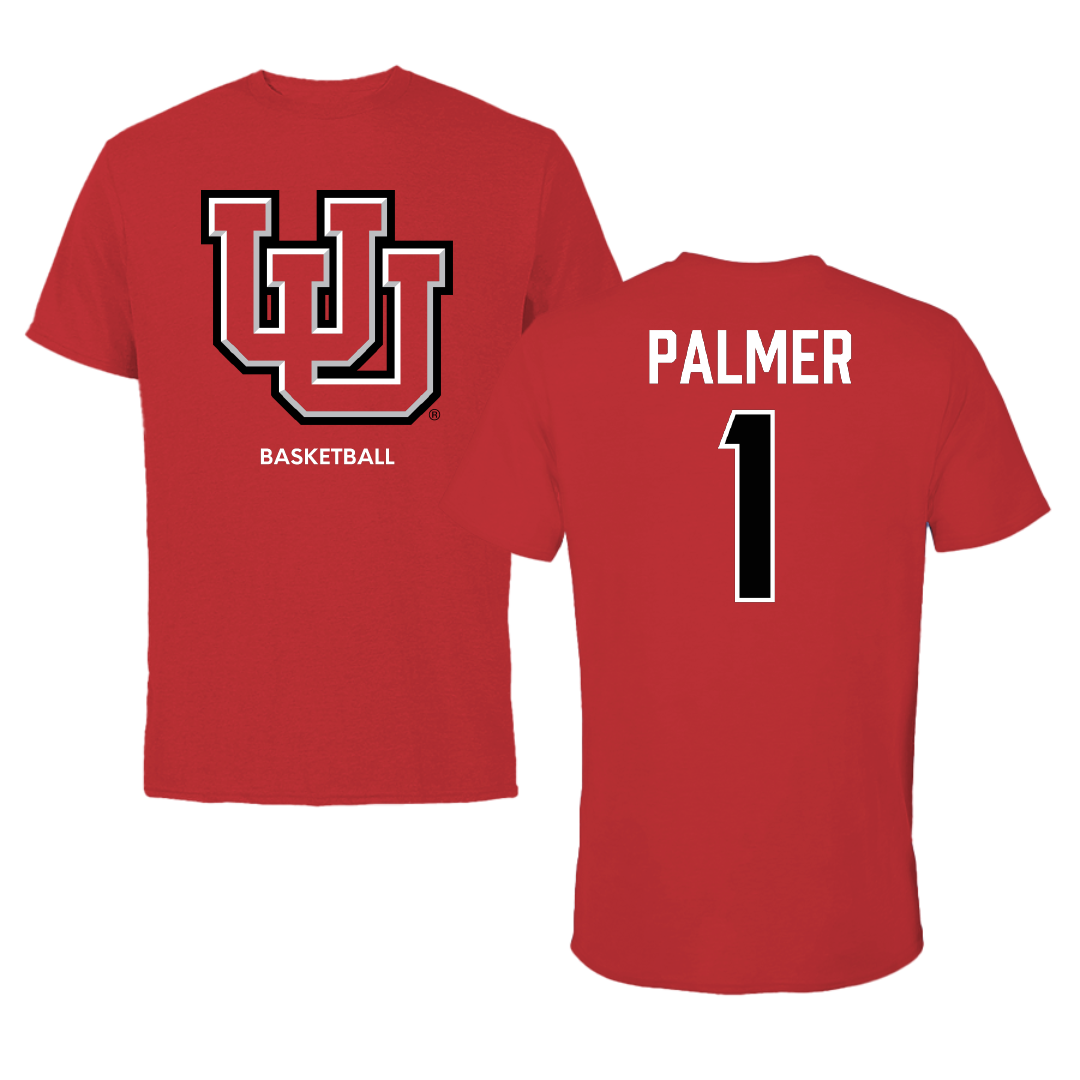 University of Utah Basketball (W) Red Tee - #1 Isabel Palmer
