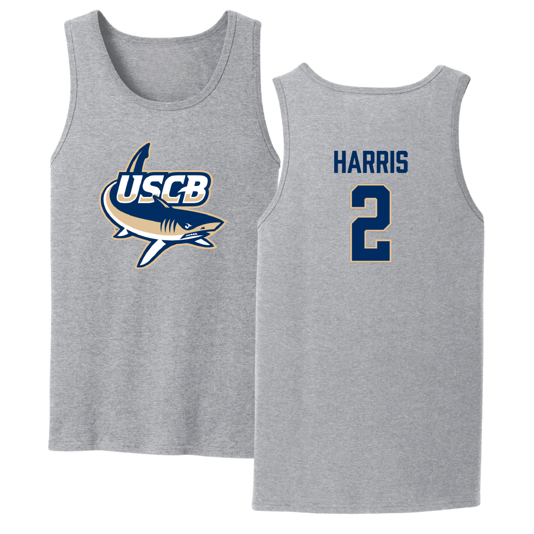 University of South Carolina Beaufort Soccer (W) Sport Gray Tank Top - #2 Kennedy Harris