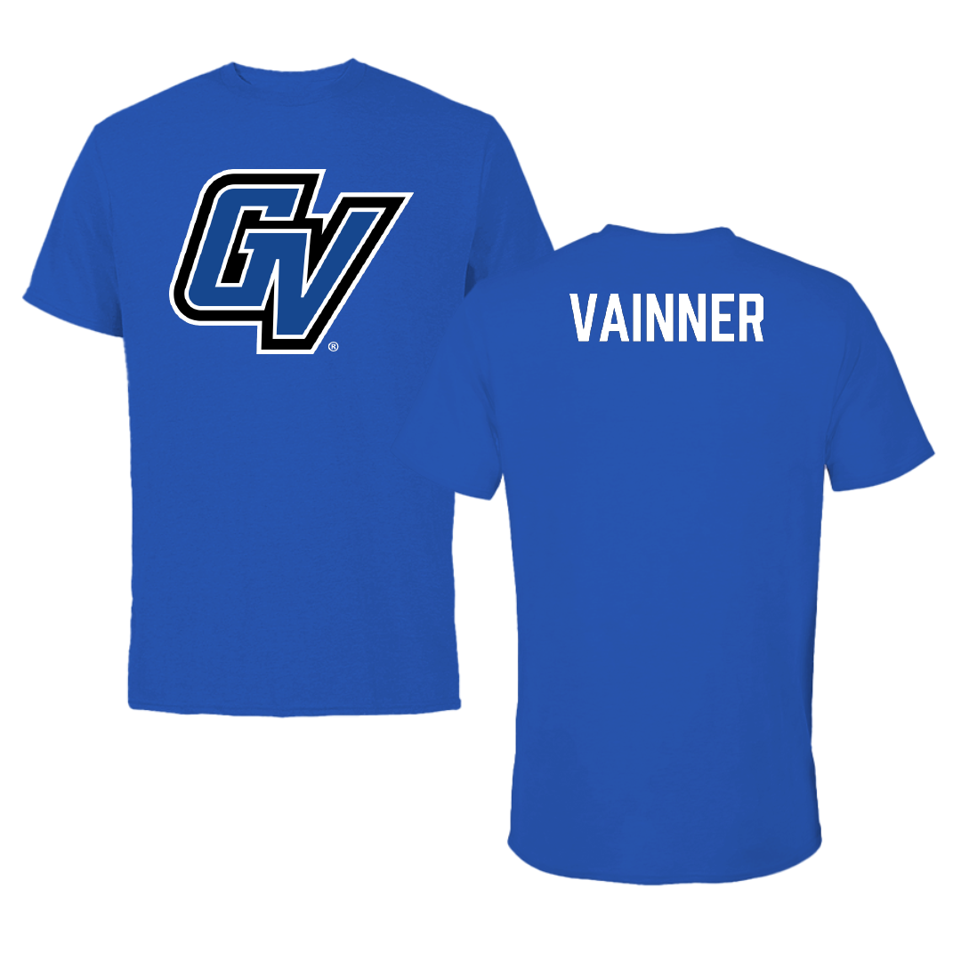 Grand Valley State University TF and XC Blue Tee - Brennan Vainner