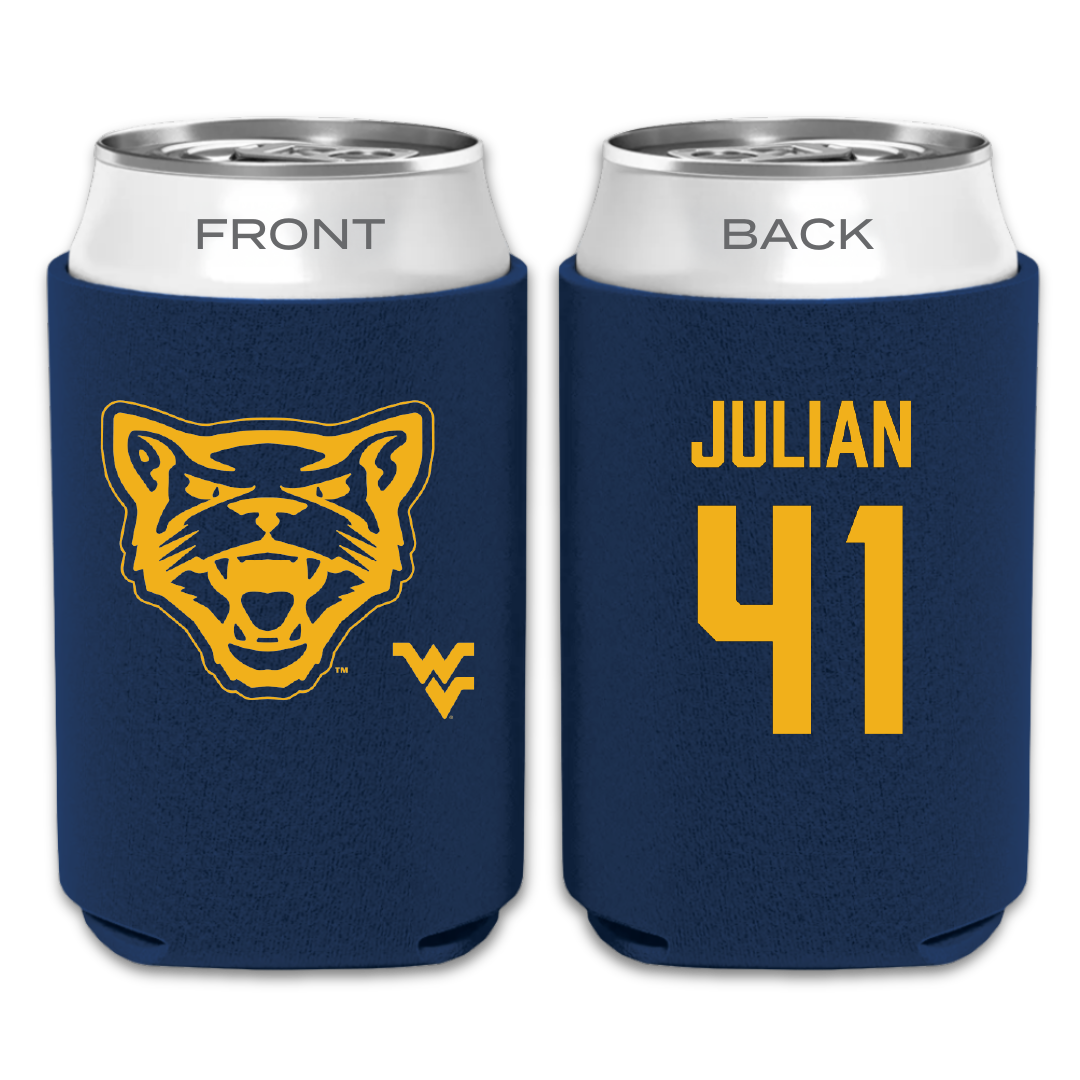 Potomac State College Softball Navy Can Cooler - #41 Olivia Julian