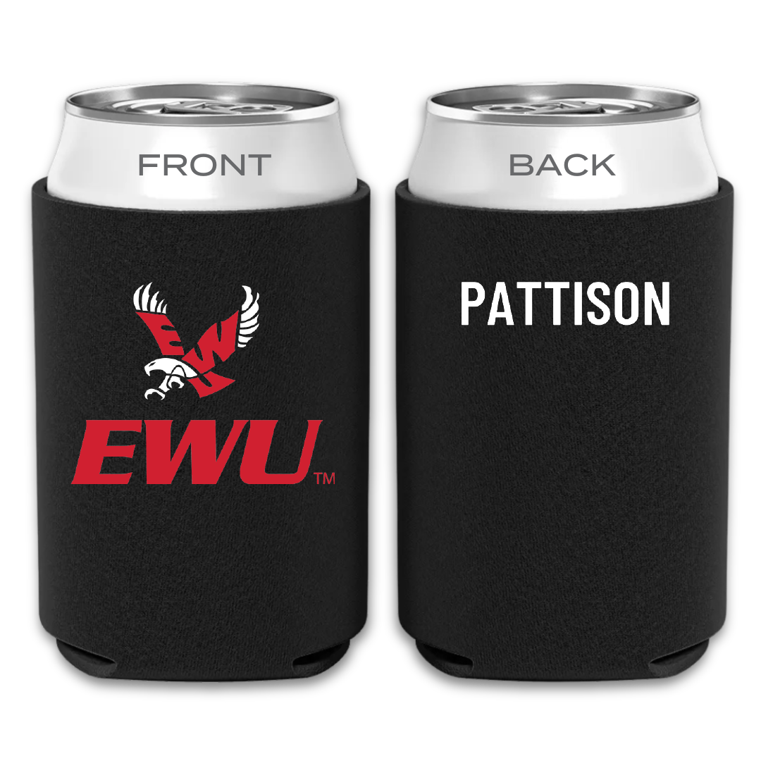 Eastern Washington University TF and XC Black Can Cooler - Chloe Pattison