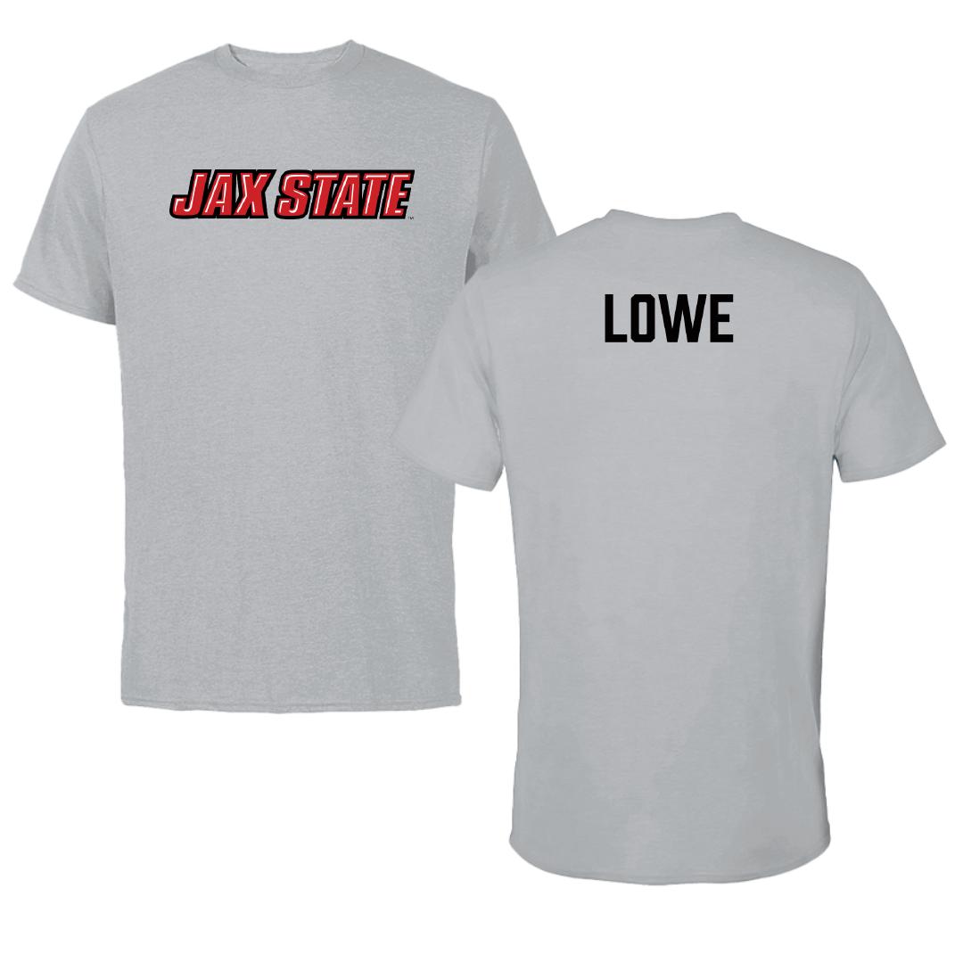 Jacksonville State University TF and XC Sport Gray Tee - Jack Lowe