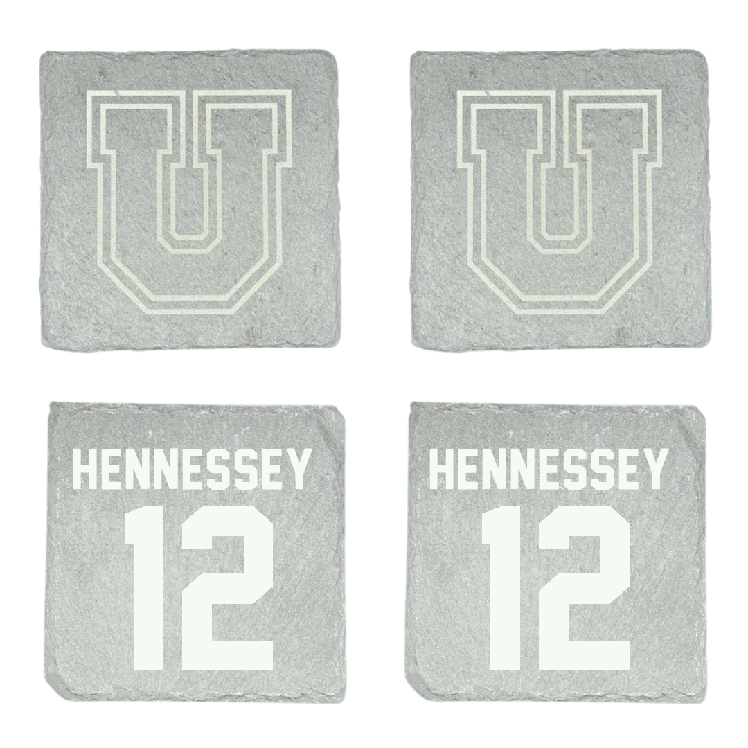 Union College Lacrosse Stone Coaster (4 Pack)  - #12 Joe Hennessey